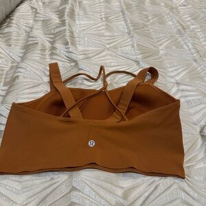 Lululemon Athletica Brown Sports Bra